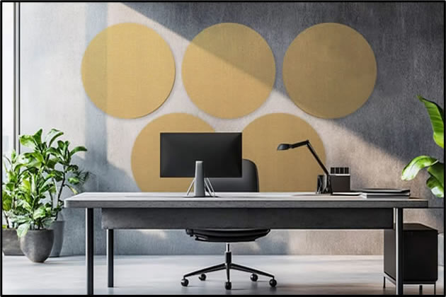 Ajouter des panneaux acoustiques et de plafond