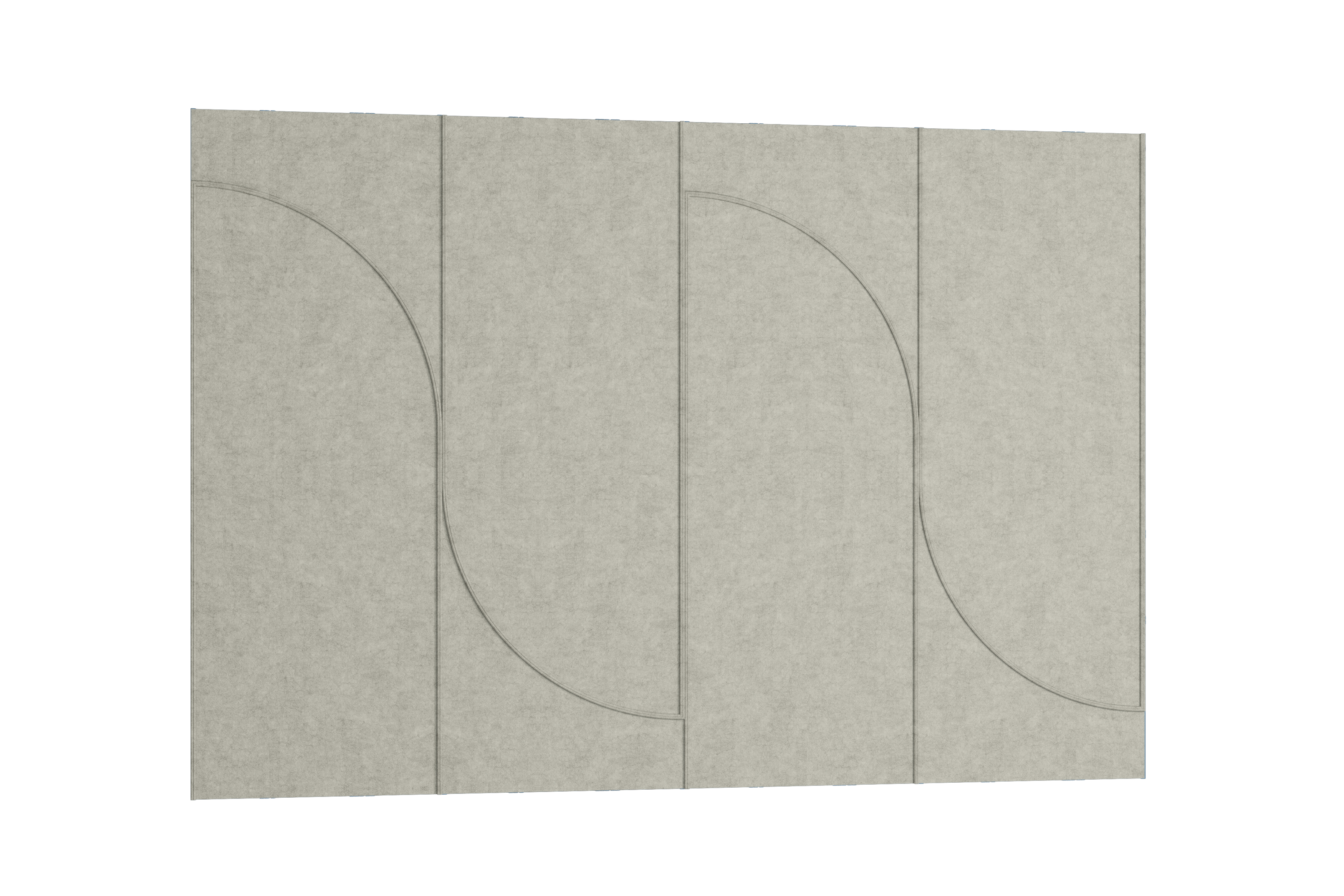 Stencil Half Arc